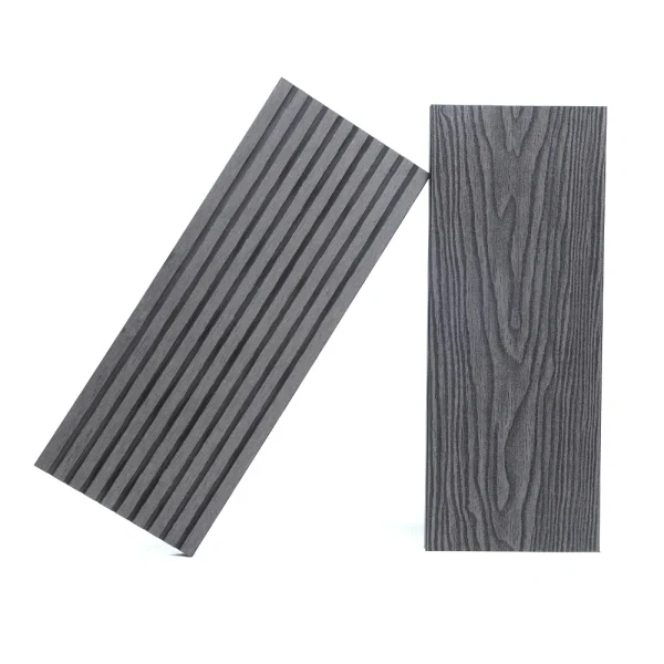 Outdoor Composite Wpc Decking Easy Installation Solid Wood Plastic Composite Floor for Backyard European Design Style